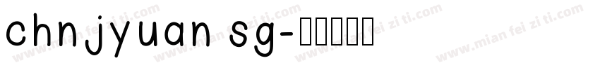 chn jyuan sg字体转换